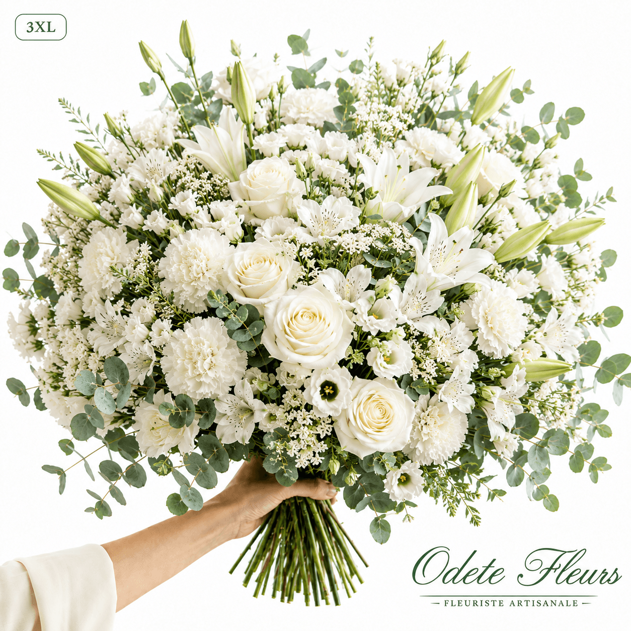 Bouquet blanc - taille 3XL