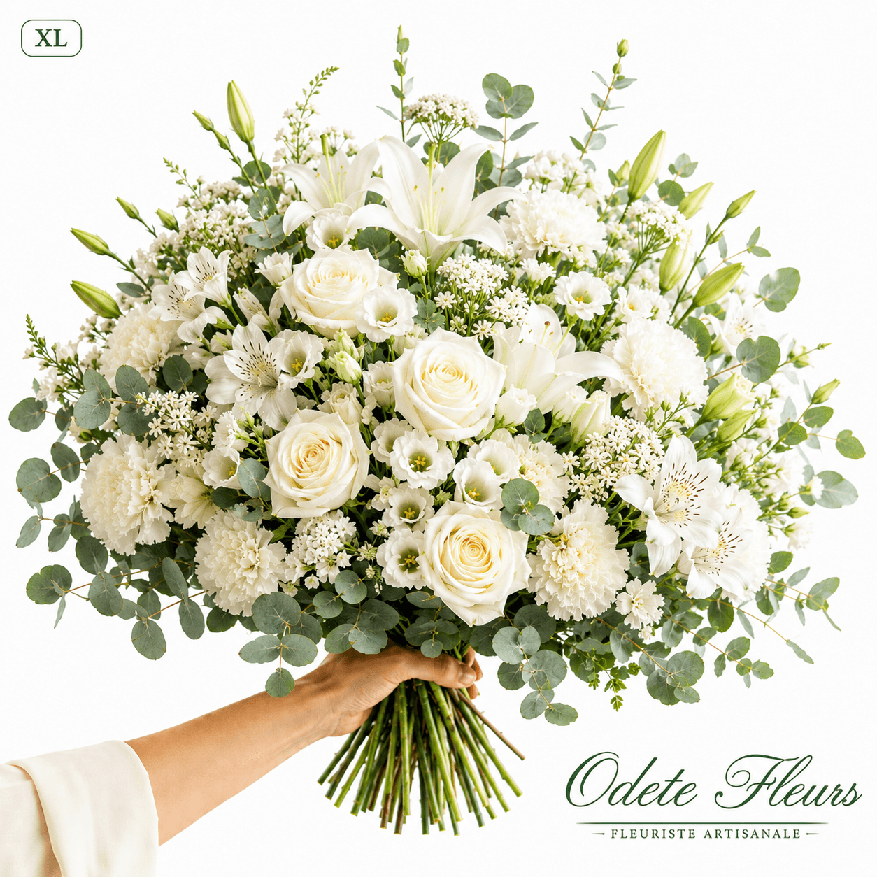 Bouquet blanc - taille XL
