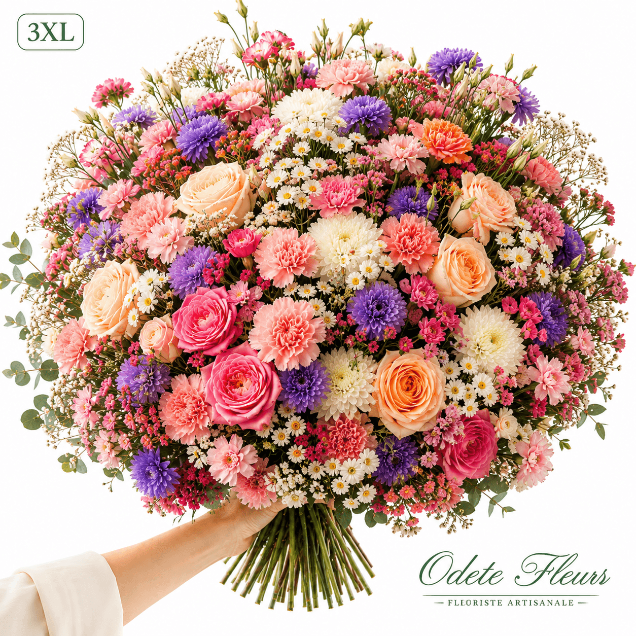 Bouquet coloré - taille 3XL