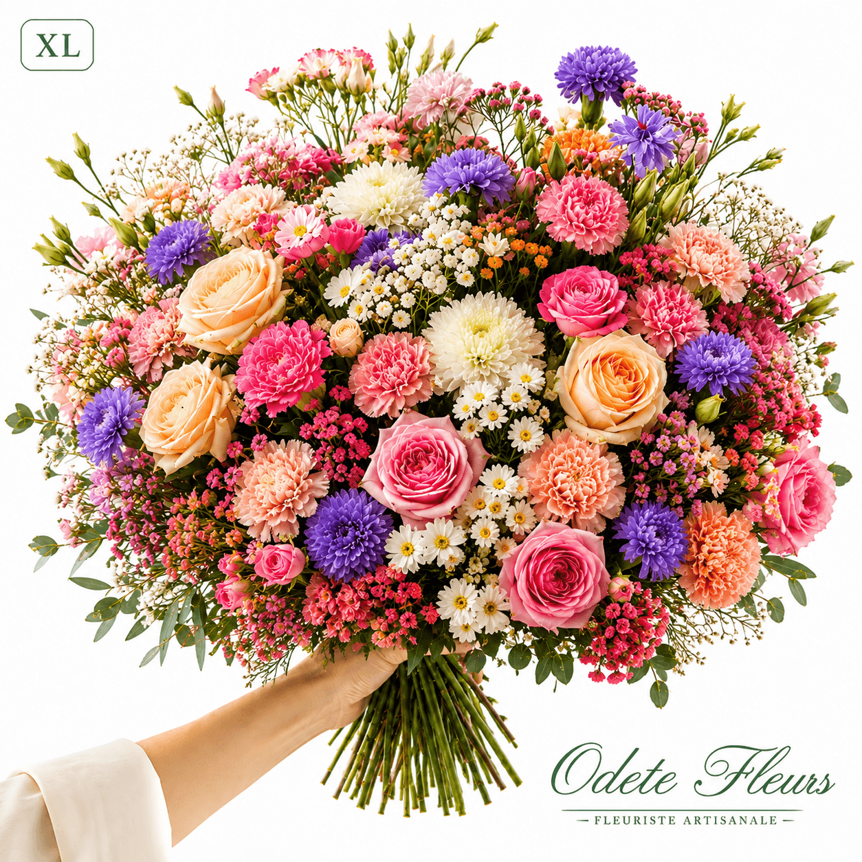 Bouquet coloré - taille XL