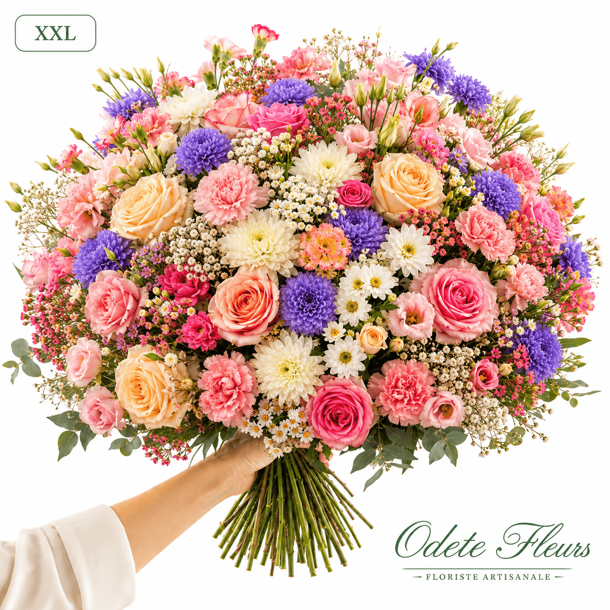 Bouquet coloré - taille XXL