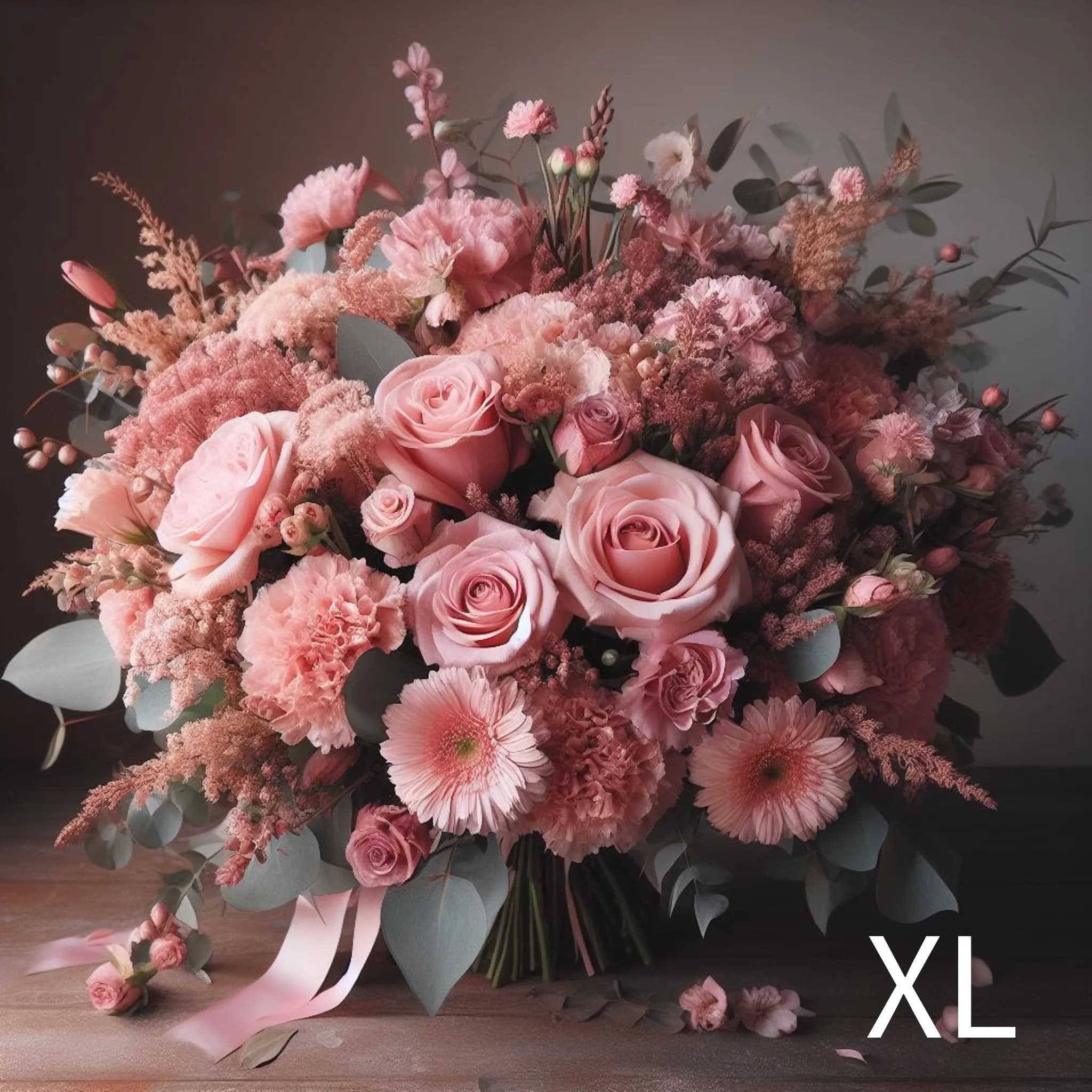Bouquet de couleur rose