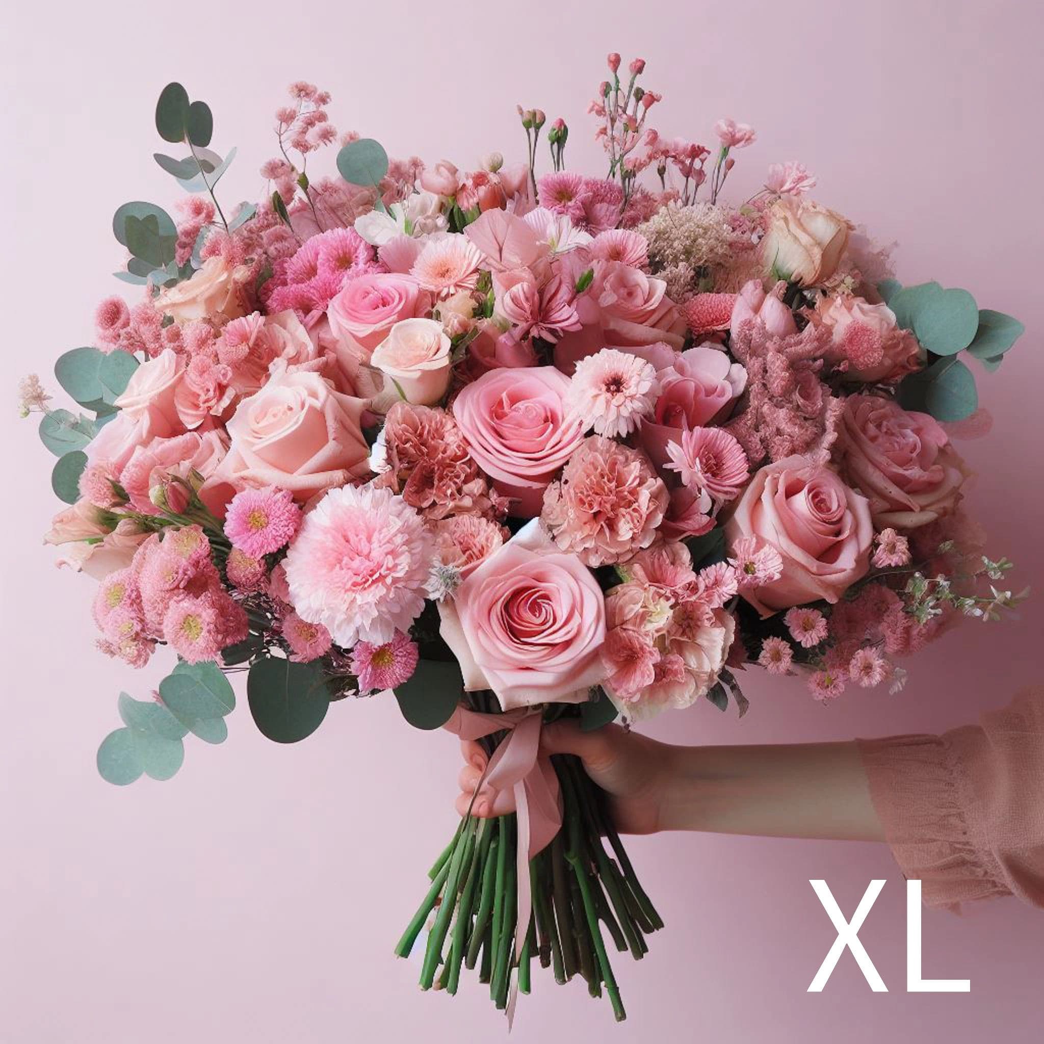 Bouquet de couleur rose