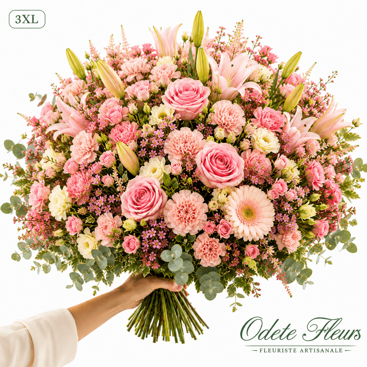 Bouquet pastel - taille 3XL