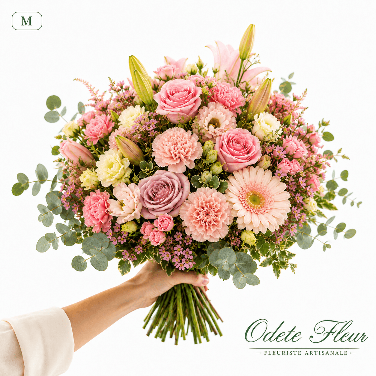 Bouquet pastel - taille M