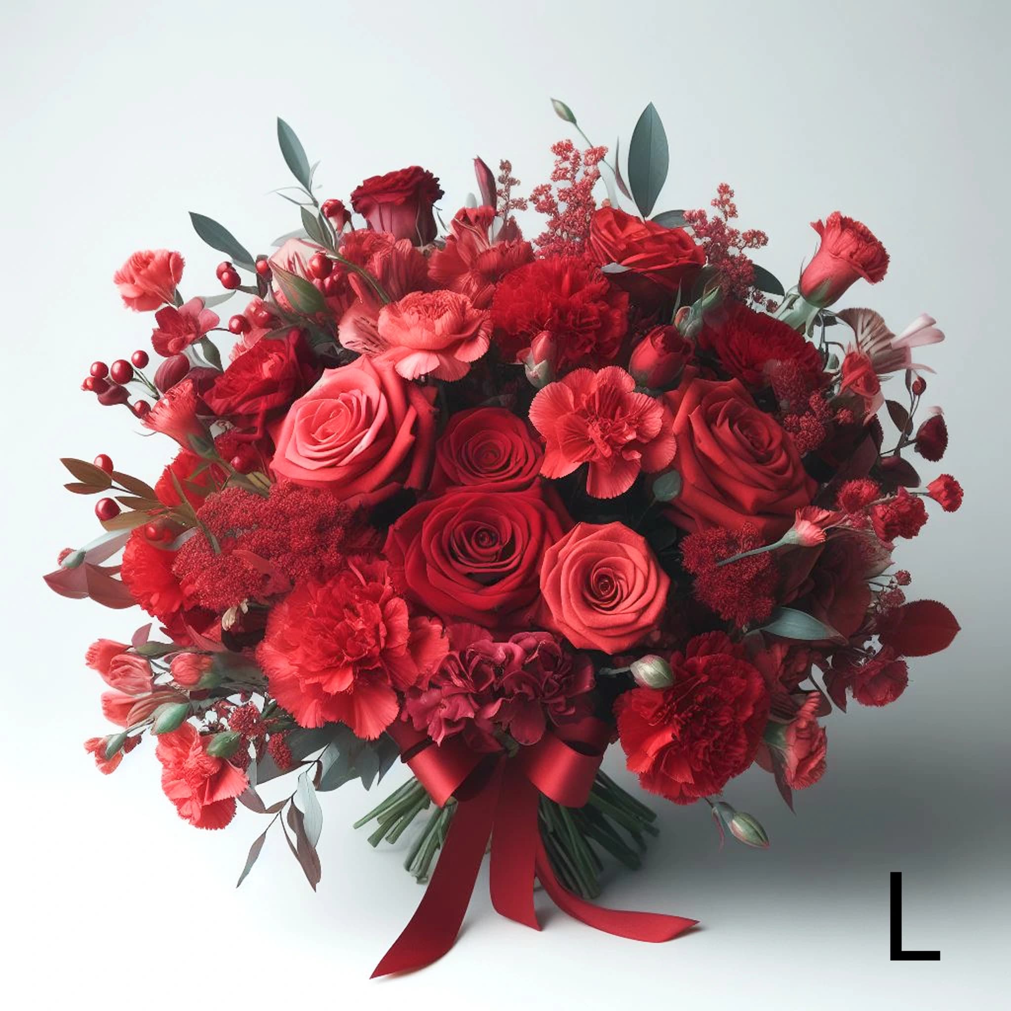 Bouquet rouge