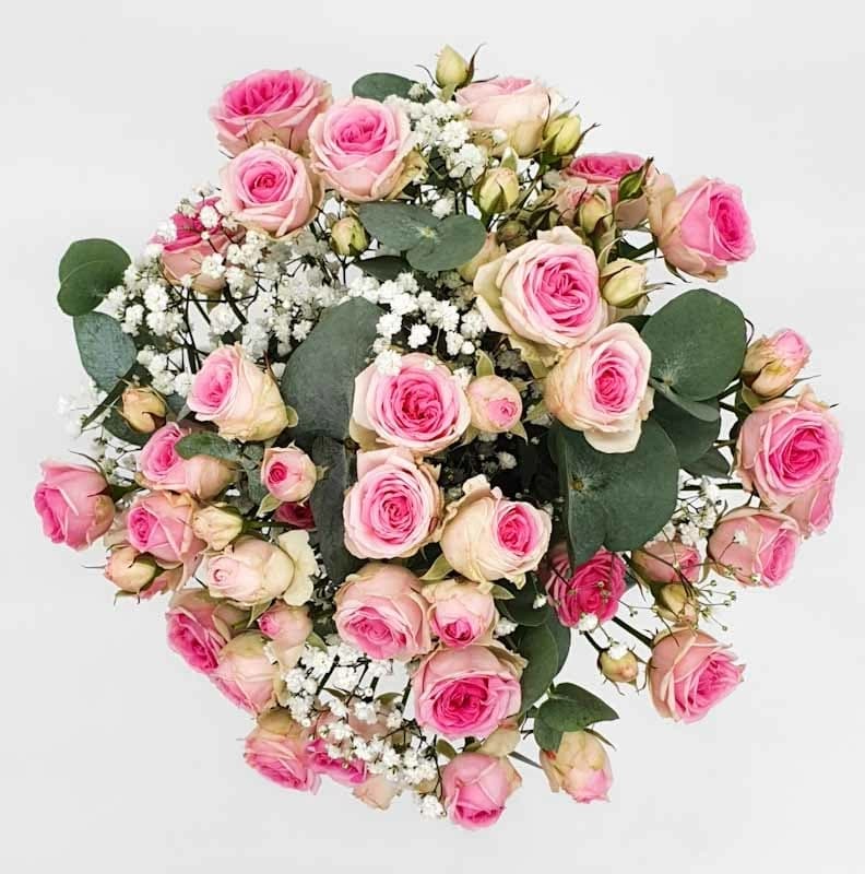 Le Classique : 10 roses romantiques haut de gamme